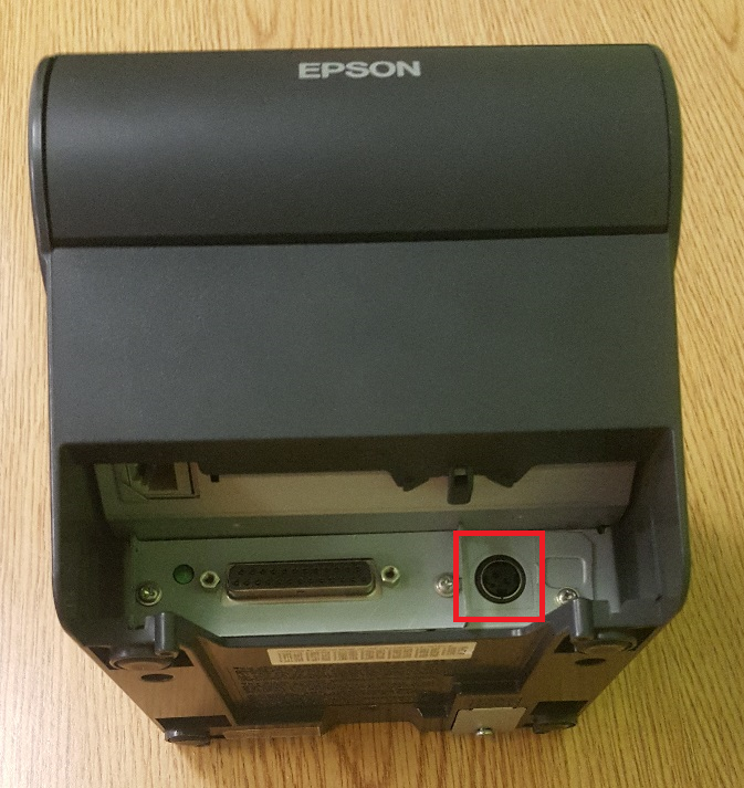 Epson Tm T88 Serial Printer Installation · Customer Self Service 5216